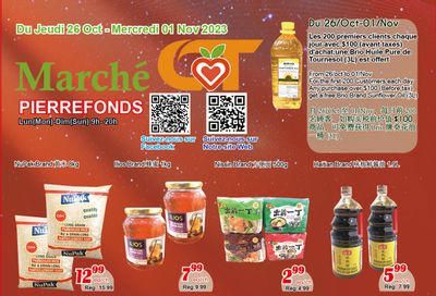 Marche C&T (Pierrefonds) Flyer October 26 to November 1