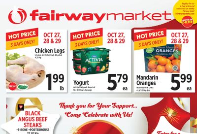 Fairway Market Flyer October 27 to November 2