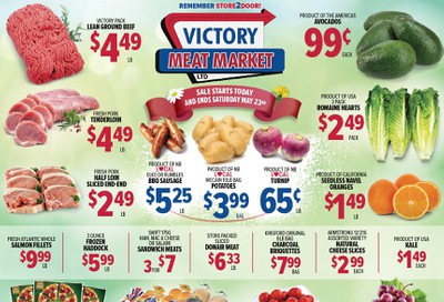 Victory Meat Market Flyer May 19 to 23