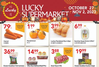 Lucky Supermarket (Edmonton) Flyer October 27 to November 2