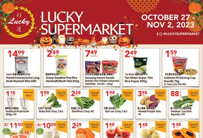 Lucky Supermarket (Calgary) Flyer October 27 to November 2