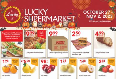 Lucky Supermarket (Surrey) Flyer October 27 to November 2