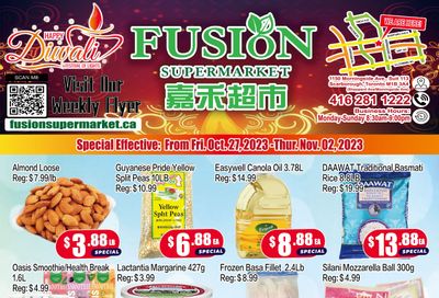 Fusion Supermarket Flyer October 27 to November 2
