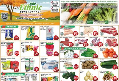 Ethnic Supermarket (Milton) Flyer October 27 to November 2