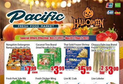 Pacific Fresh Food Market (North York) Flyer October 27 to November 2