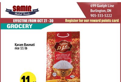 Samir Supermarket Flyer October 27 to 30