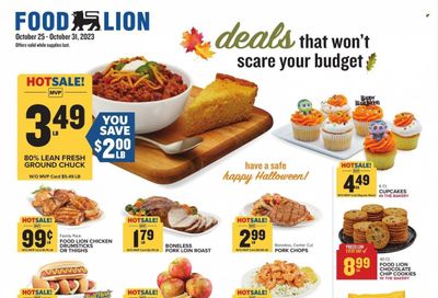 Food Lion (GA) Weekly Ad Flyer Specials October 25 to October 31, 2023