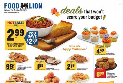 Food Lion (PA) Weekly Ad Flyer Specials October 25 to October 31, 2023