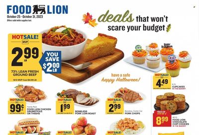 Food Lion (WV) Weekly Ad Flyer Specials October 25 to October 31, 2023