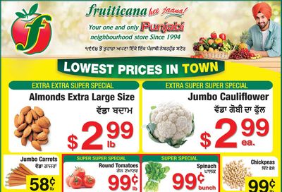Fruiticana (Greater Vancouver) Flyer October 26 to November 1