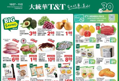 T&T Supermarket (BC) Flyer October 27 to November 2