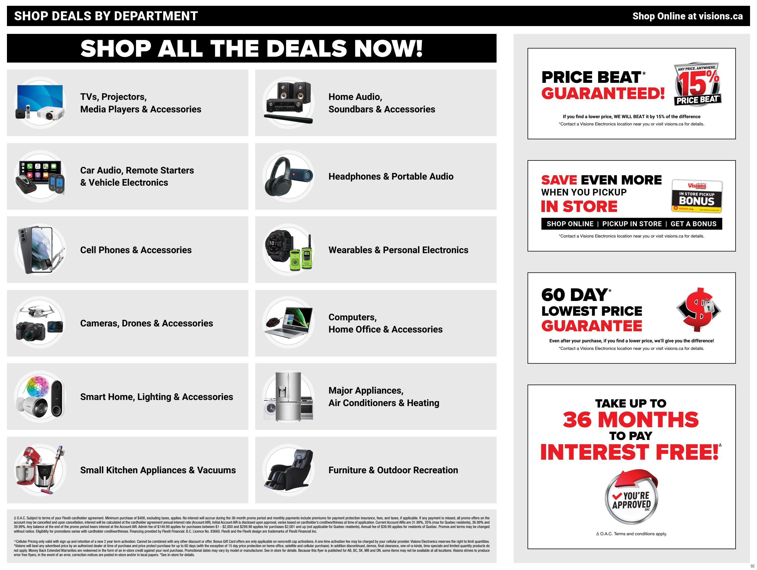 Visions Electronics Flyer October 27 to November 2