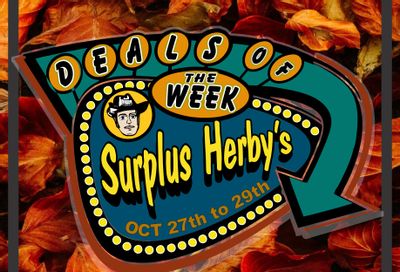 Surplus Herby's Flyer October 27 to 29