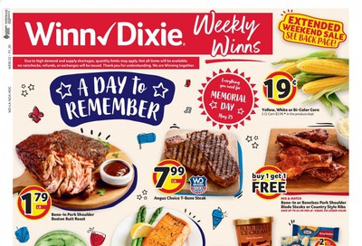 Winn Dixie Weekly Ad & Flyer May 20 to 26