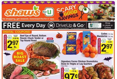 Shaw’s (MA, ME, NH, RI, VT) Weekly Ad Flyer Specials October 27 to November 2, 2023