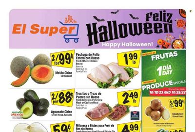 El Super (TX) Weekly Ad Flyer Specials October 25 to October 31, 2023