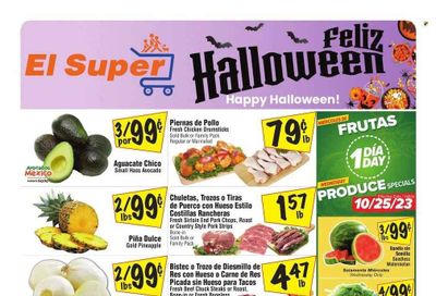 El Super (AZ) Weekly Ad Flyer Specials October 25 to October 31, 2023