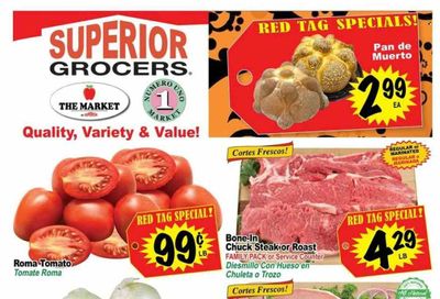 Superior Grocers (CA) Weekly Ad Flyer Specials October 25 to October 31, 2023