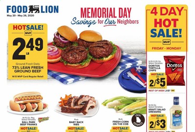 Food Lion Weekly Ad & Flyer May 20 to 26