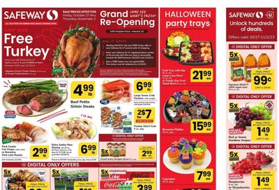 Safeway (DE) Weekly Ad Flyer Specials October 27 to November 2, 2023