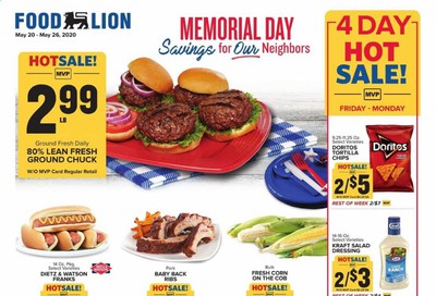 Food Lion Weekly Ad & Flyer May 20 to 26