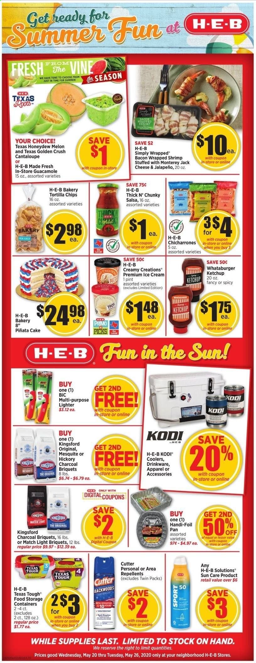 H-E-B Weekly Ad & Flyer May 20 to 26