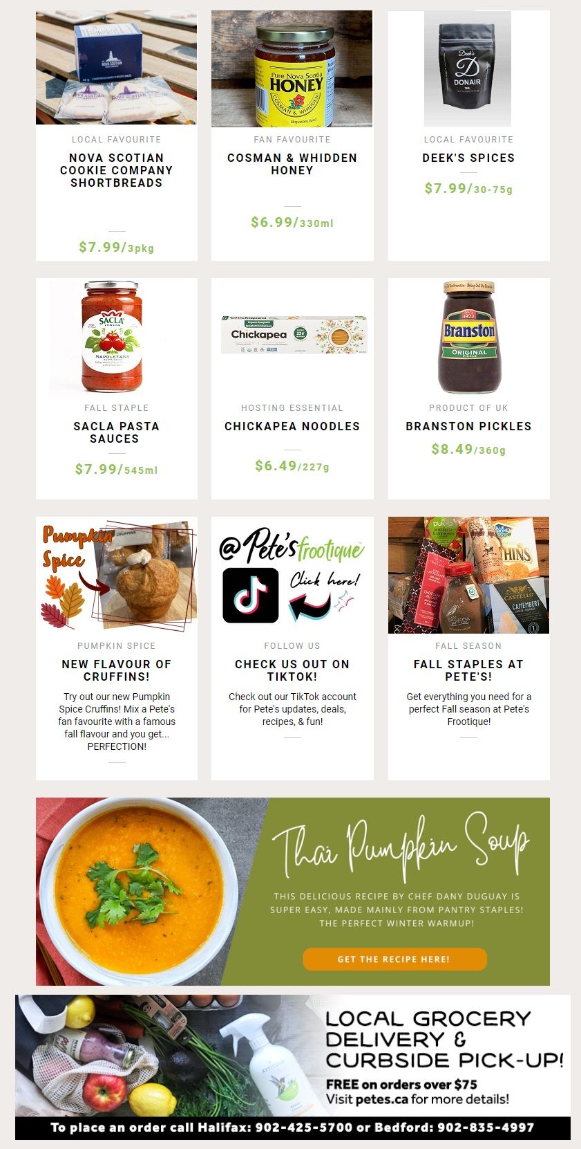 Pete's Fine Foods Flyer October 26 to November 1
