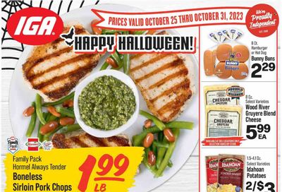 IGA (IL) Weekly Ad Flyer Specials October 25 to October 31, 2023