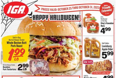 IGA (VA) Weekly Ad Flyer Specials October 25 to October 31, 2023