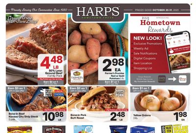 Harps Hometown Fresh (AR, KS, MO, OK) Weekly Ad Flyer Specials October 25 to October 31, 2023