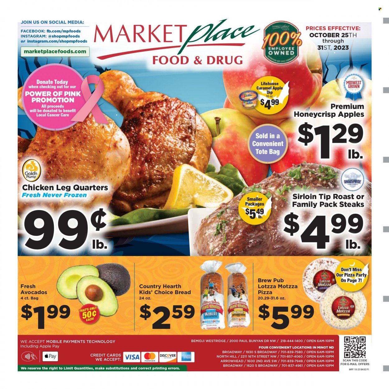 Marketplace Foods (ND) Weekly Ad Flyer Specials October 25 to October 31, 2023