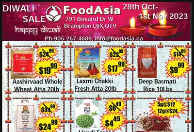 FoodAsia Flyer October 28 to November 1