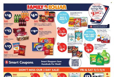 Family Dollar Weekly Ad Flyer Specials October 29 to November 4, 2023