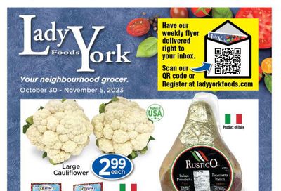 Lady York Foods Flyer October 30 to November 5