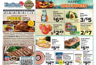 Foodtown (NJ, NY, PA) Weekly Ad Flyer Specials October 27 to November 2, 2023