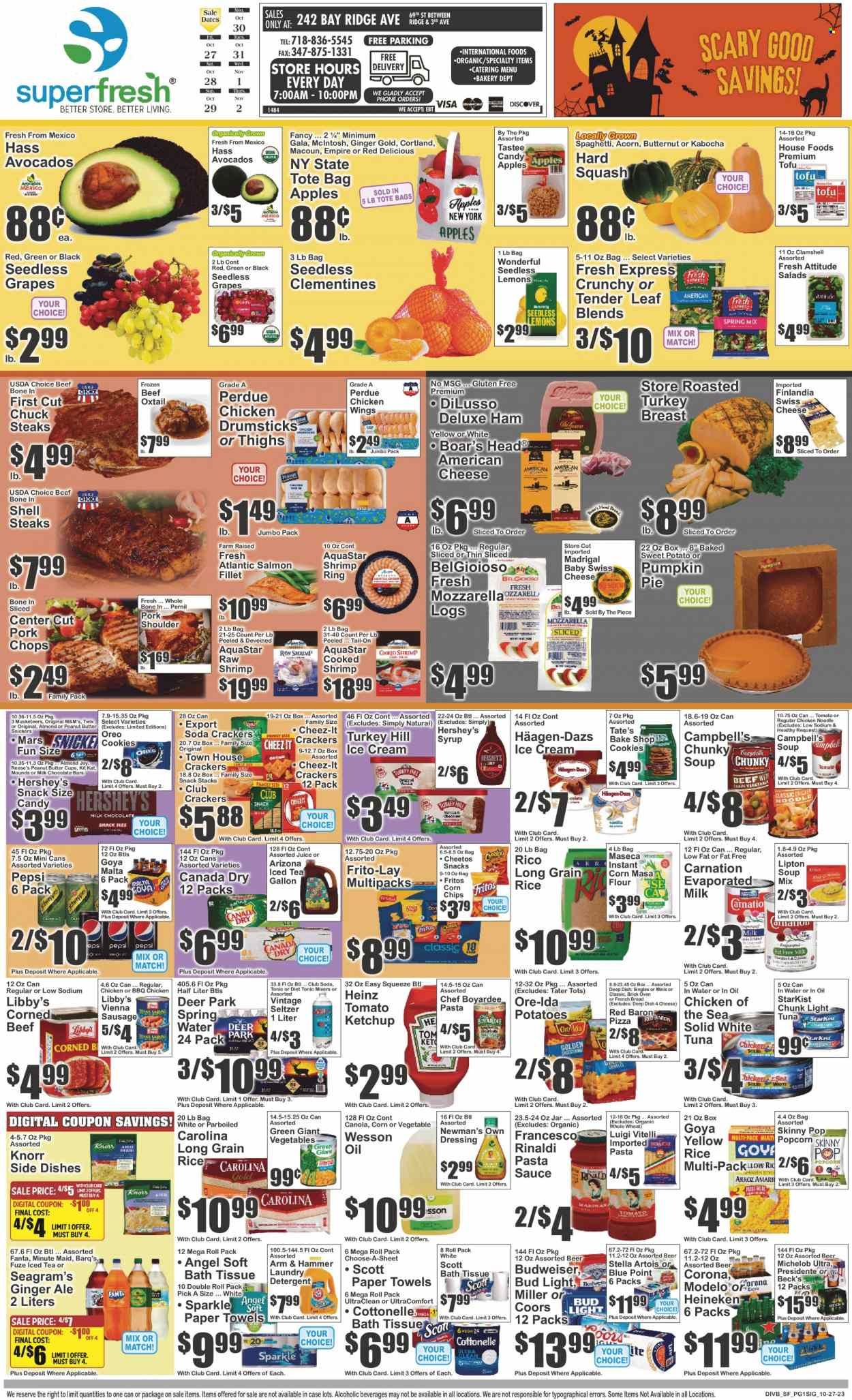Super Fresh (NY) Weekly Ad Flyer Specials October 27 to November 2, 2023
