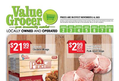 Value Grocer Flyer November 2 to 8