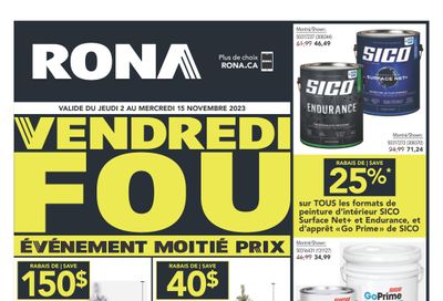 Rona (QC) Flyer November 2 to 15