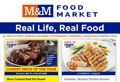 M&M Food Market (Atlantic & West) Flyer November 2 to 8