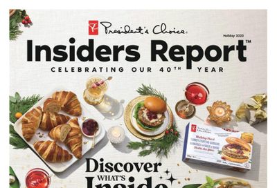 Real Canadian Superstore (West) Insiders Report Flyer November 2 to January 3