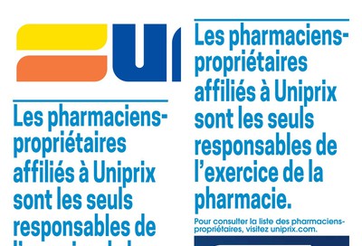 Uniprix Flyer May 21 to 27
