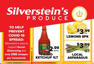Silverstein's Produce Flyer May 19 to 23