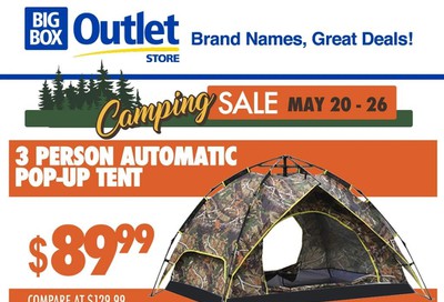 Big Box Outlet Store Flyer May 20 to 26