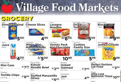 Village Food Market Flyer November 1 to 7