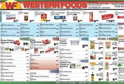 Western Foods Flyer November 1 to 7