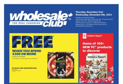 Real Canadian Wholesale Club Flyer November 2 to 8