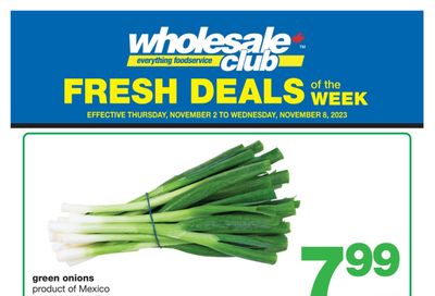 Wholesale Club (ON) Fresh Deals of the Week Flyer November 2 to 8