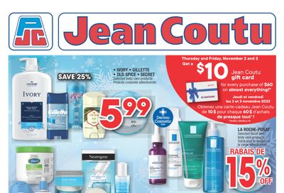 Jean Coutu (NB) Flyer November 3 to 9