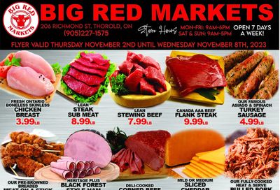 Big Red Markets Flyer November 2 to 8