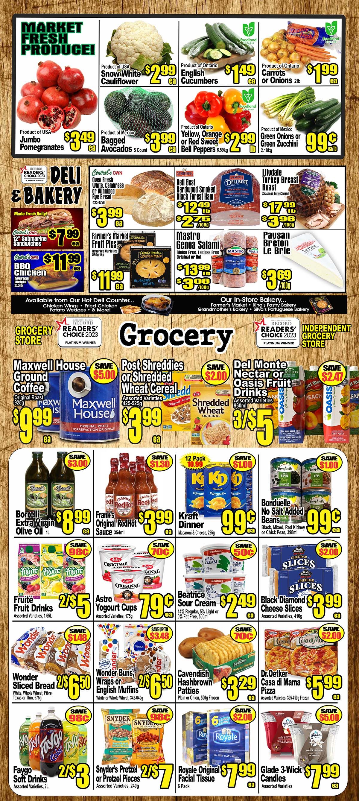 Central Fresh Market Flyer November 2 to 9